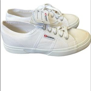 New Superga 2750 Tank White Sneakers
